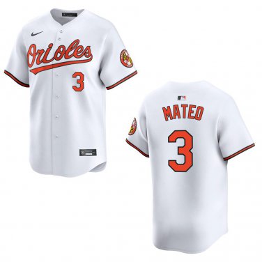 Orioles #3 Jorge Mateo White Stitched Jersey