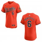 Orioles #6 Ryan Mountcastle Orange Stitched Jersey