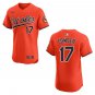 Orioles #17 Colton Cowser Orange Stitched Jersey