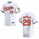 Orioles #29 Samuel Basallo White Stitched Jersey