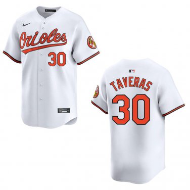Orioles #30 Leody Taveras White Stitched Jersey
