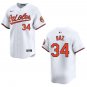 Orioles #34 Shane Baz White Stitched Jersey