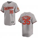 Orioles #35 Adley Rutschman Gray Stitched Jersey