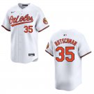Orioles #35 Adley Rutschman White Stitched Jersey