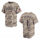Padres #1 Yuki Matsui Camo Stitched Jersey