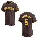 Padres #5 Ramon Laureano Brown Stitched Jersey