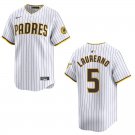 Padres #5 Ramon Laureano White Stitched Jersey