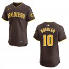 Padres #10 Walker Buehler Brown Stitched Jersey