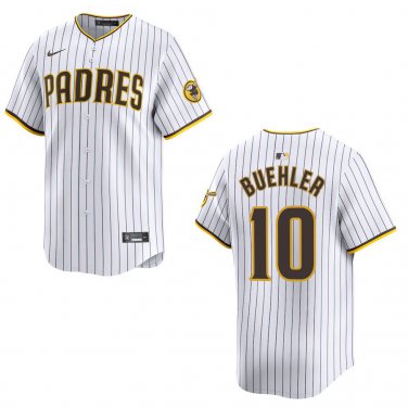 Padres #10 Walker Buehler White Stitched Jersey