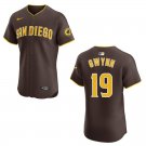 Padres #19 Tony Gwynn Brown Stitched Jersey Padres #19 Tony Gwynn Brown Stitched Jersey