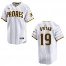 Padres #19 Tony Gwynn White Stitched Jersey