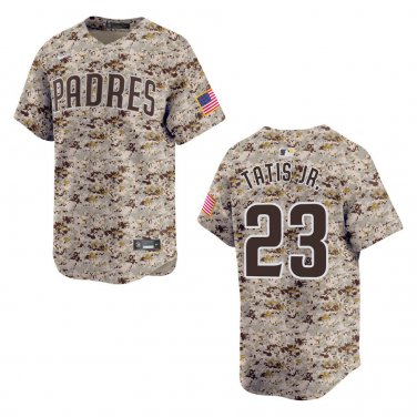 Padres #23 Fernando Tatis Camo Stitched Jersey