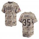 Padres #35 Randy Jones Camo Stitched Jersey