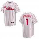 Phillies #1 Richie Ashburn White Stitched Jersey
