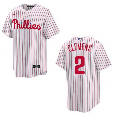 Phillies #2 Kody Clemens White Stitched Jersey