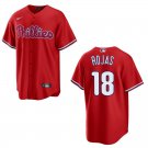 Phillies #18 Johan Rojas Red Stitched Jersey
