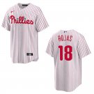 Phillies #18 Johan Rojas White Stitched Jersey
