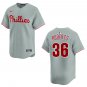 Phillies #36 Robin Roberts Gray Stitched Jersey
