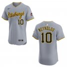 Pirates #10 Bryan Reynolds Gray Stitched Jersey