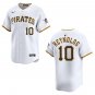 Pirates #10 Bryan Reynolds White Stitched Jersey