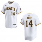 Pirates #14 Joey Bart White Stitched Jersey