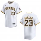 Pirates #23 Mitch Keller White Stitched Jersey