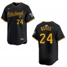 Pirates #24 Barry Bonds City Black Stitched Jersey