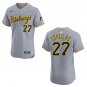 Pirates #27 Kent Tekulve Gray Stitched Jersey