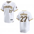 Pirates #27 Kent Tekulve White Stitched Jersey