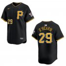 Pirates #29 Ryan O'Hearn Black Stitched Jersey