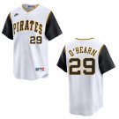 Pirates #29 Ryan O'Hearn White Throwback Stitched Jersey
