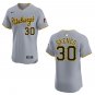 Pirates #30 Paul Skenes Gray Stitched Jersey