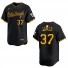 Pirates #37 Jared Jones City Black Stitched Jersey