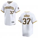 Pirates #37 Jared Jones White Stitched Jersey