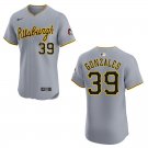 Pirates #39 Nick Gonzales Gray Stitched Jersey