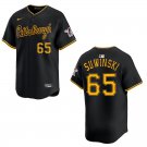 Pirates #65 Jack Suwinski City Black Stitched Jersey
