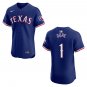 Rangers #1 MacKenzie Gore Royal Blue Stitched Jersey