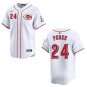 Reds #24 Tony Perez White Stitched Jersey