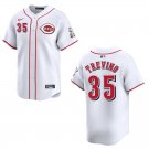 Reds #35 Jose Trevino White Stitched Jersey