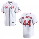 Reds #44 Elly De La Cruz White Stitched Jersey