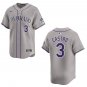 Rockies #3 Willi Castro Gray Stitched Jersey