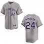 Rockies #24 Ryan McMahon Gray Stitched Jersey