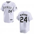 Rockies #24 Ryan McMahon White Stitched Jersey