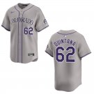 Rockies #62 Jose Quintana Gray Stitched Jersey