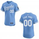 Royals #00 Custom Name And Number Light Blue Stitched Jersey Royals #00 Custom Name And Number Light Blue Stitched Jersey