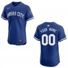 Royals #00 Custom Name And Number Royal Blue Stitched Jersey Royals #00 Custom Name And Number Royal Blue Stitched Jersey
