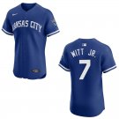 Royals #7 Bobby Witt Royal Blue Stitched Jersey