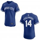Royals #14 Jac Caglianone Royal Blue Stitched Jersey