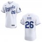 Royals #26 Amos Otis  White Stitched Jersey