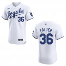 Royals #36 Bailey Falter White Stitched Jersey